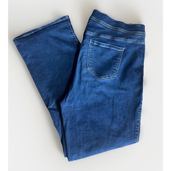 Torrid Lean Jean Slim Boot Super Soft Pull-On Jeans Blue Size 28 - Picture 1 of 8
